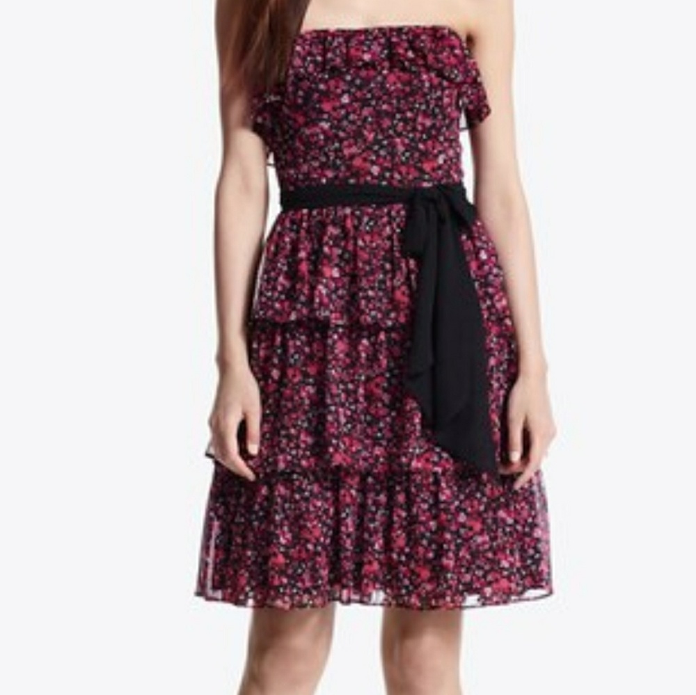 White House Black Market Ditzy Floral Dress